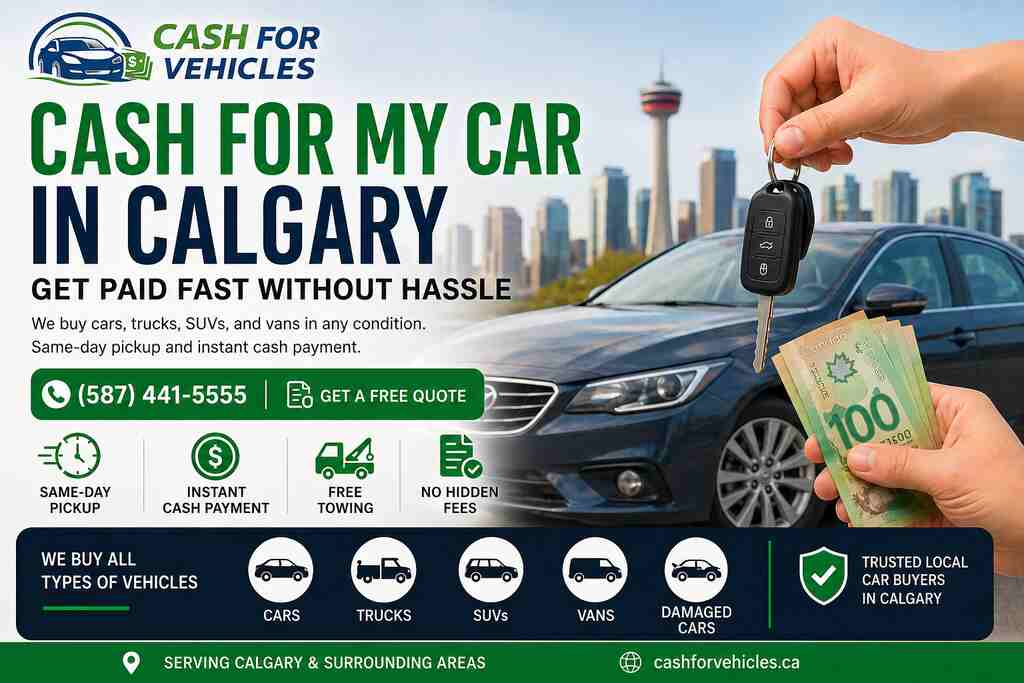 Cash for My Car in Calgary